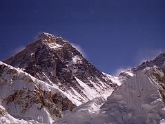 
From Kala Pattar in 1997 I had this magnificent view of Everest and a portion of the Lhotse Face.
